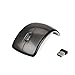 2.4ghz Wireless Foldable Folding Arc Optical Mouse for Microsoft Laptop Notebook - Black primary