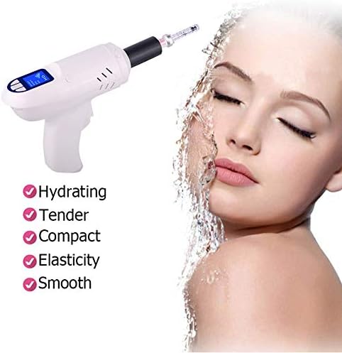 QIYE Hyaluronic Injection Guns Kit, Hyaluronic Pen High Pressure Injection Anti Wrinkle Hyaluron Facial Water Injection Machine Needle Free Injector,Skin Rejuvenation Mesotherapy