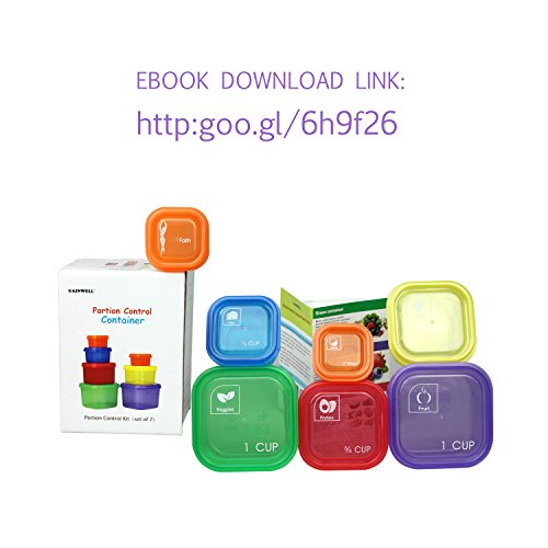 4 Piece+Portion+Control+Container+Weight