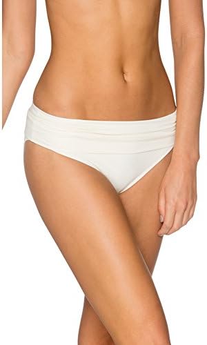 Swim Systems Womens C247 Fashion Swimsuit Bottoms Separates, Ivory Coast, Size - L