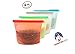 Reusable Silicone Food Storage Bag For Fruits Vegetables Meat Preservation Airtight Container Versatile Cooking Kitchen Set Of 4 PCS