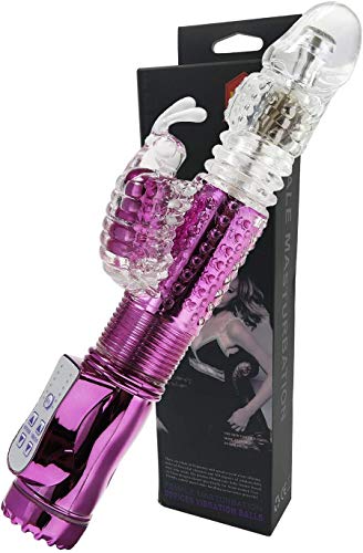 Magic Thrust Cordless Rechargeable Massager-Purple