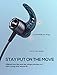 Mpow Bluetooth Headphones, Magnetic Lightweight Wireless Earbuds w/Mic, IPX7 Waterproof Hi-Fidelity Audio Sports Wireless Running Headphones, 8 Hrs Playtime Wireless Headphones, Black