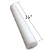 The Oodles Shorty MEGA Jumbo 34 Inch x 5 Inch Multi-Purpose White