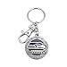 aminco NFL Seattle Seahawks Impact Keychain Silver