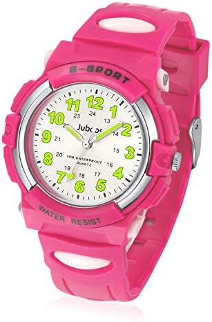 Kids Watch Analog, Child Quartz Wristwatch with for Kids Boys Girls Waterproof Time Teach Watches Rubber Band Analog Quartz Children Sport Outdoor Boys Kids Wrist Watches