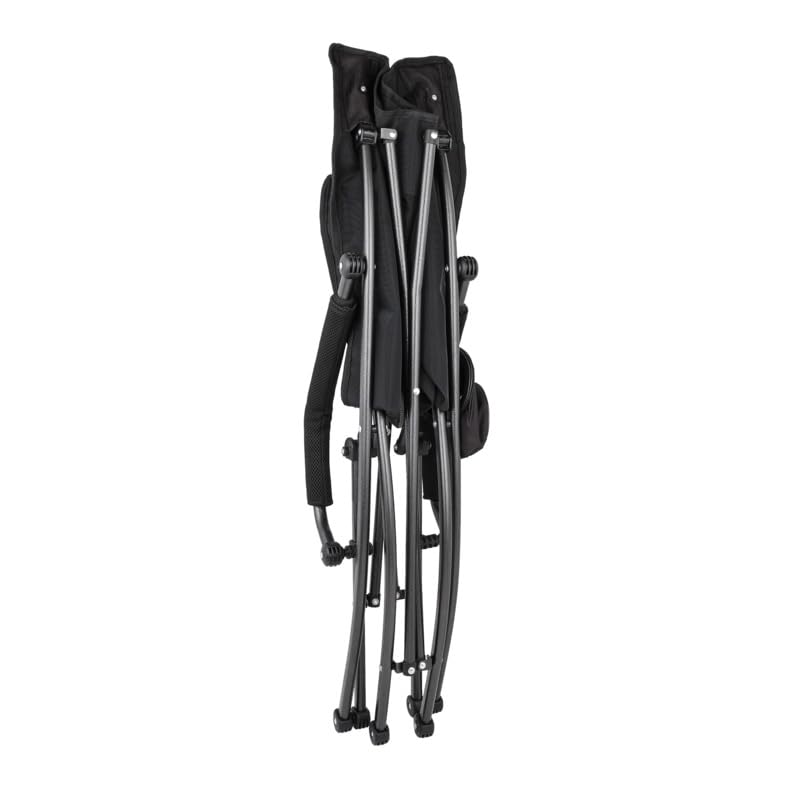 Cascade Mountain Tech Folding Camp Chair for Camping, Beach, Picnic, Barbqeues, Sporting Events with Carry Bag