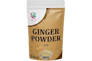 YOGI’S GIFT – CELEBRATING HEALTH Ginger Powder 1 LB, 100% Pure & Natural Ground Ginger, Premium Quality Product for Cooking & Tea, Flavorful & Aromatic, Resealable Bag for Freshness - By Yogi’s Gift®