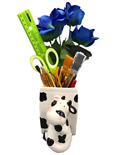 Sixdrop Cow Utensil Holder Cow Kitchen Utensil Holder