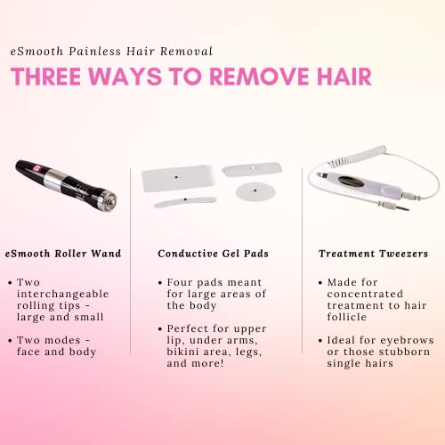 Verseo eSmooth Electrolysis Permanent Hair Removal Epilation Roller
