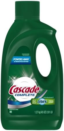 Cascade Complete Gel Dishwasher Detergent, 45-Ounce