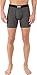 SAXX Underwear Men's Boxer Briefs – 24-SEVEN Men’s Underwear - Cotton Boxer Briefs with Built-In BallPark Pouch Support – Breathable Underwear for Men,Heather,Medium