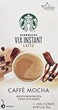 Starbucks VIA Latte - Caffe Mocha (5 Single Serve Packets) (Pack of 3)