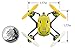Tenergy Hubsan Q4 H111 Nano Mini 4-Channel RC Quadcopter with 2.4Ghz Radio System - Yellow
