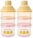 Piyo Piyo 2+1 Milk Powder Dispenser, 2 Count