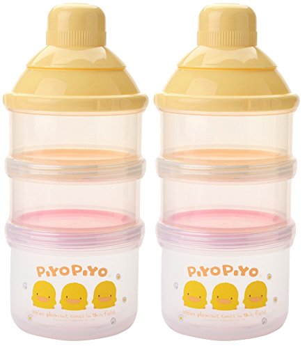 Piyo Piyo 2+1 Milk Powder Dispenser, 2 Count