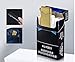 USB Electric Lighter Dual Arc Plasma Windproof Touch Lighter,Flameless No Gas Touch Arc igniter USB Rechargeable Cable & High-end Gift Box(Black)
