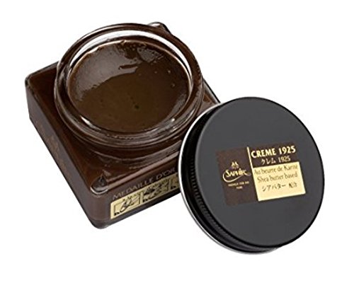 Saphir MÃ©daille d'Or Pommadier Cream 75ml - Suitable for all leather shoes and boots (Medium Brown 37)