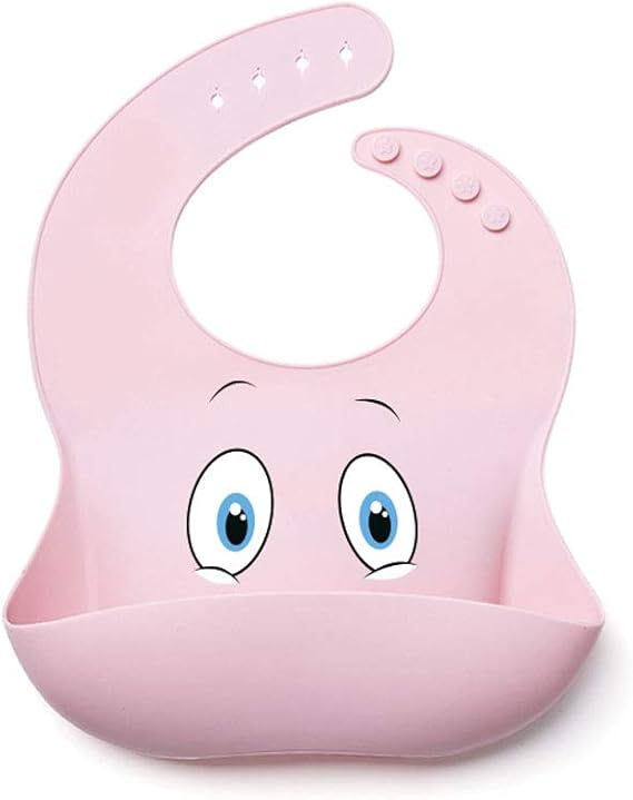 Amazon Co Jp 食事エプロン ベビー 離乳食エプロン シリコン 子供用 前掛け ベビービブ 赤ちゃん用 防水 よだれかけ 100 シリコーン着用 首回り調整可 立体ポケット付き ソフトスタイ ベビースタイ 撥水 油落ちる 食洗機で洗える サイズ調整 持ち運び 清潔 ピンク