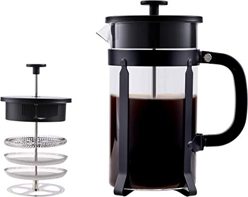 image for Apexstone French Press Coffee Maker (1000 ml,34 oz) With 4 Level Filtr