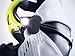 Mobius X8 Knee Braces-White/Acid Yellow-L