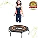 Rebounders Mini Trampolines For Adults - Fitness Trampoline, Workout Trampoline, Rebounder Trampoline for Adults and Kids, Personal Trampoline With Bungee Rope System for Home Cardio Workouts 40