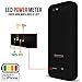 Alpatronix iPhone SE Battery Case, BX120plusSE 2400mAh External Protective Portable Charging Case for iPhone SE Juice Bank Power Pack [Ultra-Slim, MFi Apple Certified, iOS 10+ Support] - Black