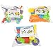 Take Apart Toys Set for Toddlers TG651 - 3 in 1 Take Apart Toys for Boys Kit with Lights and Sounds. Make Your Own Plane, Dinosaur Toy and Motorbike by ThinkGizmos (Trademark Protected)