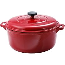 Tramontina 6.5 Qt Enameled Cast Iron Dutch Oven Red