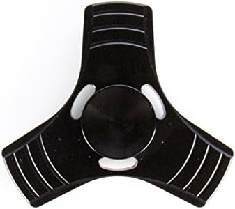 Redditline Spinner Fidget, High Speed Stainless Steel Bearing Focus The Anti-Anxiety 360 Spinner Helps Focusing ,Finger Spinner For Kids &amp; Adults (New black)