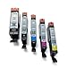 Canon PGI-270 Black and CLI-271 B/C/M/Y Black and Color Ink Cartridges, Combo 5/Pack (Bulk Packaging)