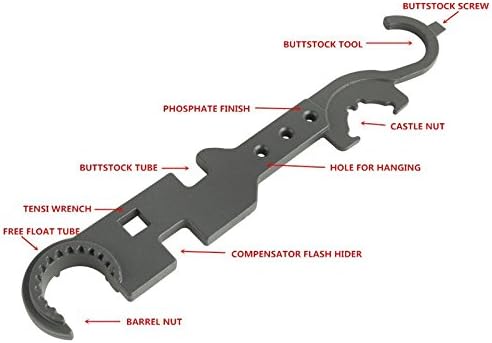 Ollyese Gunsmithing Bench Block Tool Set, Black (x-1)