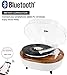 Record Player, Vintage 2-Speed Bluetooth Turntable with Built-in Stereo Speaker, 6 Lighting Modes Vinyl Record Player for 7/10/12inch Vinyl Records, Equipped RCA (Yellow Wood)thumb 2