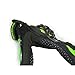 JIN Glove Motorcycle Gloves,Cycling Gloves, Mountain Bike Gloves, Road Cycling Gloves, Cycling Gloves, Half Finger, Anti-Slip, Sports, Work Gloves, Kawasaki, l