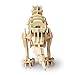 PONTE COLLECTION 3D Jigsaw Puzzle Wood DIY Craft Kit Dinosaur Puzzle Sound Control Toy Walking Wooden Creative Puzzle Robot Toys Best Educational Gift for Kids