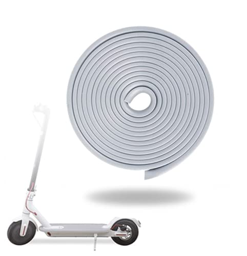 FEC Scooter Body Anti-Collision Strip Bumper Protective Body Strips Replacement for M365 Electric Skateboard Car Scooter Parts, Prevent The Scooter from Friction Damage 8Meter (gray)