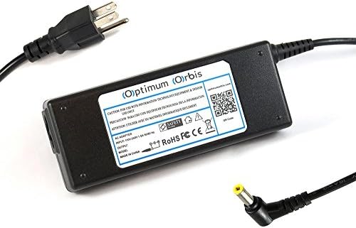Optimum Orbis Ac Adapter for Lenovo Ideapad N580 N581 N585 N586 P400 P500 P580 P585 S206 S400 S415 V370 V460 V470 V475 V570 Y310 Y330 Y410 Y430 Y470 Y470p Y480 Y500 Y510 Y550 Y560 Y560p Y570 Y580 Y650 Z370 Z380 Z465 Z470 Z480 Z565 Z570 Z575 Z580 Z585 90 Watt Notebook Power Supply Cord