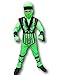Rubber Johnnies Grasshopper Ninja Costume, Kids, 3 Sizes Neon Green