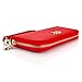 Small Crossbody Bag Cell Phone Purse for Women,Women Wallet Long Clutch Faux Leather Card Holder Fashion Hand Purse Lady Woman Handbag Bag-Red
