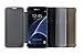 Samsung Galaxy S7 Case S-View Clear Flip Cover - Gold