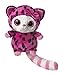 Aurora World YooHoo and Friends Medium Pammee Pink and Black Cheetah Plush
