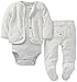Carter's Baby Girls' 3 Piece Terry Footed Set (Baby) - Coral