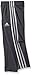adidas Boys' Little Tricot Pant, Gray Body Gray Stripes, 6