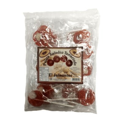 Authentic Sabores - Paleta Saladito Tamarindo 20pieces, Your order includes one bag of Lollipops with saladito Tamarind w/chili