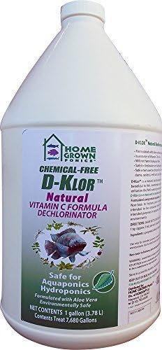 HOME GROWN PONICS Instant D-Klor # 96030 Natural Dechlorinator - 1 gallon by HomeGrown Ponics
