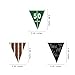 CC HOME Sport Theme String Flags Banners decoration Football happy Birthday Party Pennant Banner for Birthday Party ，Baby Shower Party Decorations