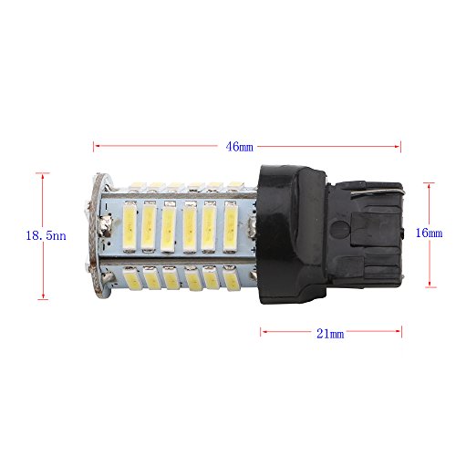 Grandview 900 Lumens 7440 7440NA 7441 992 7014 36-SMD LED Bulbs Light 8000K Super Bright RV Turn Signal Backup Reverse Camper 12V White (Pack of 2)