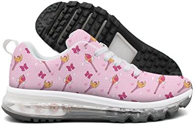 djghgpop Woman Soft Fairy Sticks Walking Air Cushion Track Sneaker