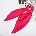 11 pcs Fashion women lovely printed ribbon hair scrunchies cute gum Neckerchief Elegant Lady Scarves
