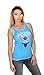 Harley-Davidson Womens Tattered Wings HDMC Forever Blue Sleeveless Tank (Medium)